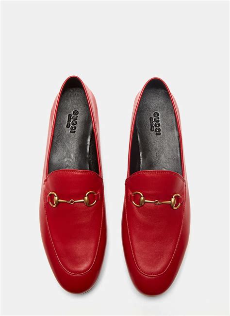 red gucci loafers ebay|Gucci backless loafers women.